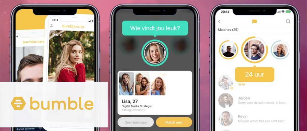 Bumble app review, hoe werkt Bumble? | Dating App Kiezen